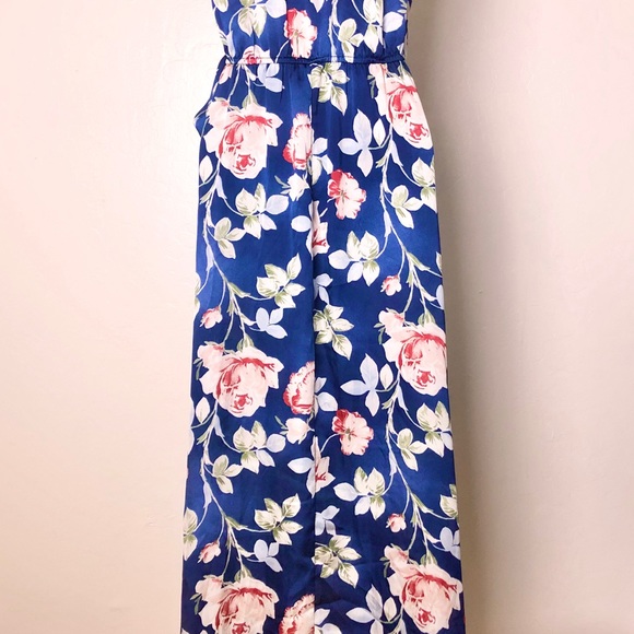 Silky Floral Dress XS - Picture 5 of 5